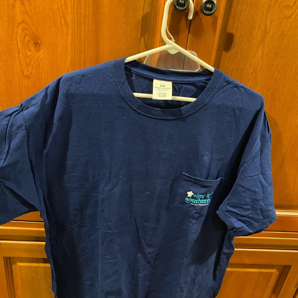 Simply Southern Navy Short Sleeve Tee